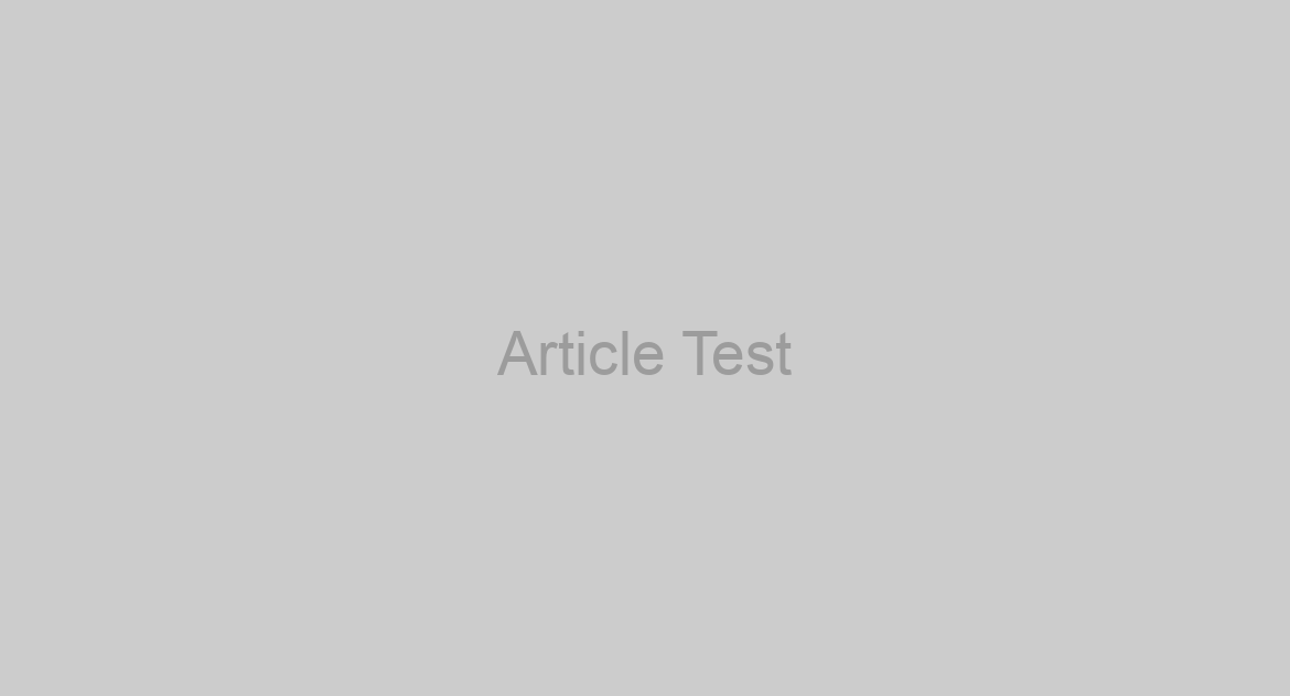 Article Test